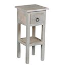 Maison Classic Έπιπλο Stand, Ξύλο Mango Antique Άσπρο