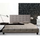 Fidel Κρεβάτι Διπλό για Στρώμα 160x200cm, pu Απόχρωση Cappuccino