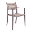 Akron Πολυθρόνα pp-uv Sand Beige - Tortora