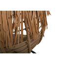 Salsa Tropic Κρεμαστή Πολυθρόνα, Wicker Φυσικό, Μέταλλο Brown, Μαξιλάρι Μπεζ