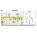 Costa Καρέκλα Dining Αλουμινίου, Απόχρωση Καρυδί Textilene Μαύρο
