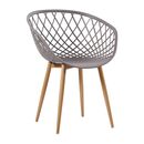 Rex Πολυθρόνα Μέταλλο Βαφή Φυσικό, pp-uv Sand Beige (Εκτός Συσκευασίας)