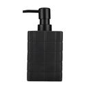 Estia Αντλια Σαπουνιου Tiles Κεραμικη 450ml 7.5x15cm Μαυρη