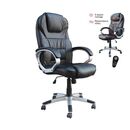 Bf7300 Πολυθρόνα Γραφείου Διευθυντή, 8 Σημεία Massage, Θερμαινόμενη Πλάτη, pu Μαύρο