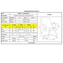 Bf4800v Πολυθρόνα Γραφείου Επισκέπτη, Μέταλλο Χρώμιο, pu  Άσπρο