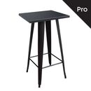Relix Τραπέζι bar-Pro, Μέταλλο Βαφή Μαύρο
