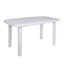 Sorrento Τραπέζι Oval Dining Κήπου - Βεράντας, pp Απόχρωση Άσπρο