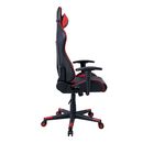 Bf8050 Gaming Πολυθρόνα Γραφείου, Ανάκλιση Πλάτης έως 90°, pu Μαύρο - Κόκκινο