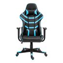 Bf9050 Gaming Πολυθρόνα Γραφείου, Ανάκλιση Πλάτης έως 90°, pu Μαύρο - Μπλε