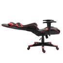 Bf9050 Gaming Πολυθρόνα Γραφείου, Ανάκλιση Πλάτης έως 90°, pu Μαύρο - Κόκκινο