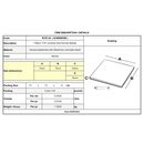 Contract Sliq Normal Επιφάνεια Τραπεζιού Τ.werzalit, Απόχρωση Marble