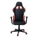 Bf9150 Gaming Πολυθρόνα Γραφείου, Ανάκλιση Πλάτης έως 90°, pu Μαύρο - Κόκκινο