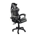 Bf7850 Gaming Πολυθρόνα Γραφείου Διευθυντή pu Μαύρο - Γκρι