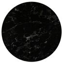 Hpl (High Pressure Laminated) Επιφάνεια Τραπεζιού Απόχρωση Black Marble