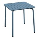 Brio Slat Τραπέζι-pro Κήπου - Βεράντας, Μέταλλο Βαφή Sandy Blue 5415c