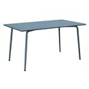 Brio Flat Τραπέζι-pro Κήπου - Βεράντας, Μέταλλο Βαφή Sandy Blue 5415c