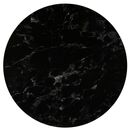 Hpl (High Pressure Laminated) Επιφάνεια Τραπεζιού Απόχρωση Black Marble