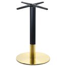 Riva Βάση Τραπεζιού Gold Inox #201 - Black / 11,70 kg