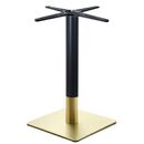 Riva Βάση Τραπεζιού Gold Inox #201 - Black (14,50 kg)