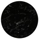 Hpl (High Pressure Laminated) Επιφάνεια Τραπεζιού Απόχρωση Black Marble, Εξωτερικού Χώρου
