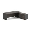 Vip Γραφείο Δεξιά Γωνία, Απόχρωση Grey Walnut