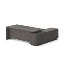 Vip Γραφείο Αριστερή Γωνία, Απόχρωση Grey Walnut