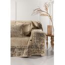 Ριχτάρι Καναπέ Perth Golden (Διθέσιος) 180x250 guy Laroche  37% Cotton-21%polyester-42% Acrylic