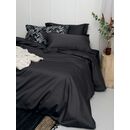 Ζεύγος Μαξιλαροθήκες Oxford 50x75 Luxe Sateen Coal