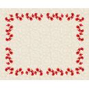 Τραπεζομάντηλο 11 red 145x180 Saint Clair  100% Polyester
