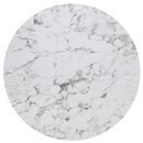 Hpl (High Pressure Laminated) Επιφάνεια Τραπεζιού Απόχρωση White Marble, Εξωτερικού Χώρου