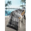Πετσέτα Θαλάσσης Velour Printed 2504/05 100x175 guy Laroche  50% Cotton - 50% Polyester