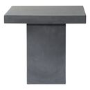 Concrete Cubic Τραπέζι Κήπου - Βεράντας, Cement Grey