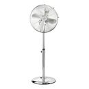 Estia Ανεμιστηρας Σταντ Επιδαπεδιος Retroflow 40cm 50w Μεταλλικος Ασημι