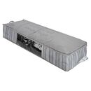 Estia Θηκη Αποθηκευσης non Woven Υφασματινη 100x50x20cm με Παραθυρο Ivory