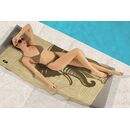 Πετσέτα Θαλάσσης Printed 04 80x160 Feel and Touch  83% Polyester - 17% Polyamide