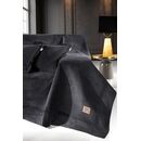 Ριχτάρι Καναπέ Rubicon Black (Τετραθέσιος) 170x350 guy Laroche  100% Pol.- Microfiber