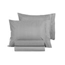 Ζεύγος Μαξιλαροθήκες Color Plus Silver 50x70 guy Laroche  100% Cotton Percale