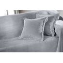 Ριχτάρι Καναπέ Rubicon Silver (Τριθέσιος) 170x300 guy Laroche  100% Fine Microfiber