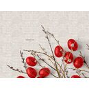 Πασχαλινό Σουπλά Easter 17 red 45x33 Saint Clair  100% Polyester
