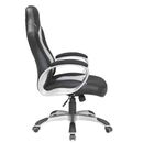 Velco pro Systems Καρεκλα Γραφειου  Gaming Μαυρη-Γκρι- Διαστασεισ: 64x62x110/118cm -Επιφανεια Pu+pvc