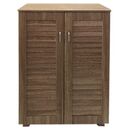 Velco pro Systems Παπουτσοθηκη  με Διπλη Πορτα- 5 Ραφια Αποθηκευσης-Αεριζομενη Πλατη  68x32x84,5 εκ Σφενδαμος