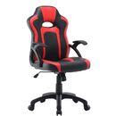 Velco pro Systems Καρεκλα Γραφειου Gaming- Μαυρη-Κοκκινη- Επιφανεια pu