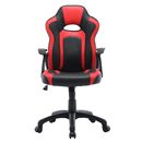 Velco pro Systems Καρεκλα Γραφειου Gaming- Μαυρη-Κοκκινη- Επιφανεια pu