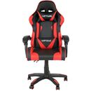 Velco pro Systems Καρεκλα Γραφειου Gaming -Μαυρη-Κοκκινη- Επιφανεια pvc
