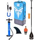 Zray Σανιδα sup χ2 Λευκη -Γαλαζιο 330x81x15cm με Μονο Πτερυγιο
