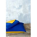 Σετ Παπλωματοθήκη Μονή Abalone - Blue / Mustard Beige Nima Home 160x240