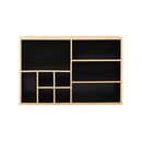 Estia Θηκη Οργανωσης Καλλυντικων Bamboo 9 Θεσεων 33x21x9cm
