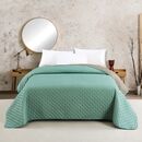 Κουβερλι Μονο Renzo Aqua/dark Grey (160χ240)