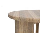 Τραπέζι Καθιστικού Frey Travertine (91x91x38) Soulworks 0910011