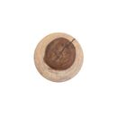 Βοηθητικό Τραπέζι Lind White Natural (40x40x40) Soulworks 0900003